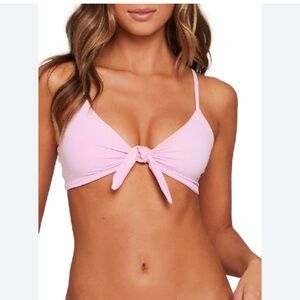 NWT L Space Flash Back Knot Front Bikini Top and Veronica Bikini Bottoms